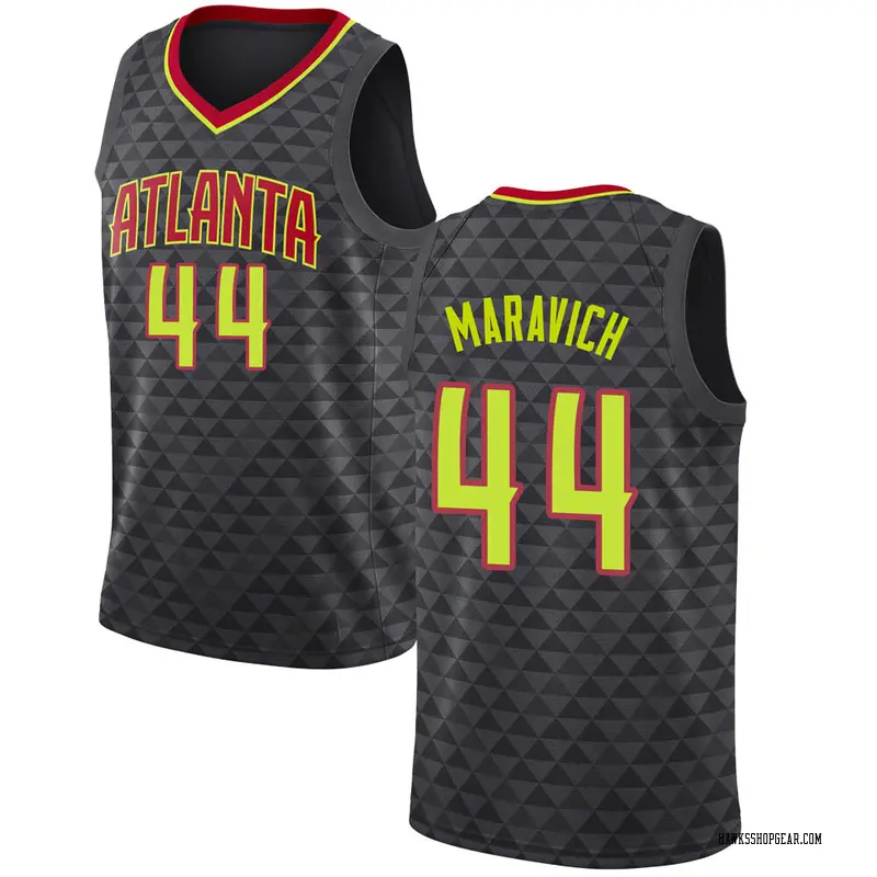 Nike Atlanta Hawks Swingman Black Pete Maravich Jersey - Icon Edition ...