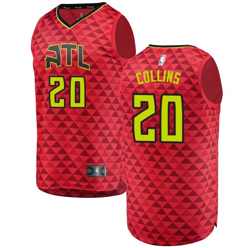 Atlanta Hawks Red John Collins Fast Break Jersey - Statement Edition ...